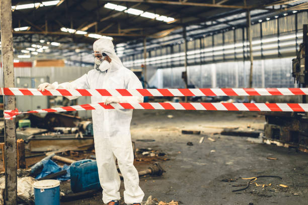 Professional Crime Scene Cleanup technician working in Ellenton, FL